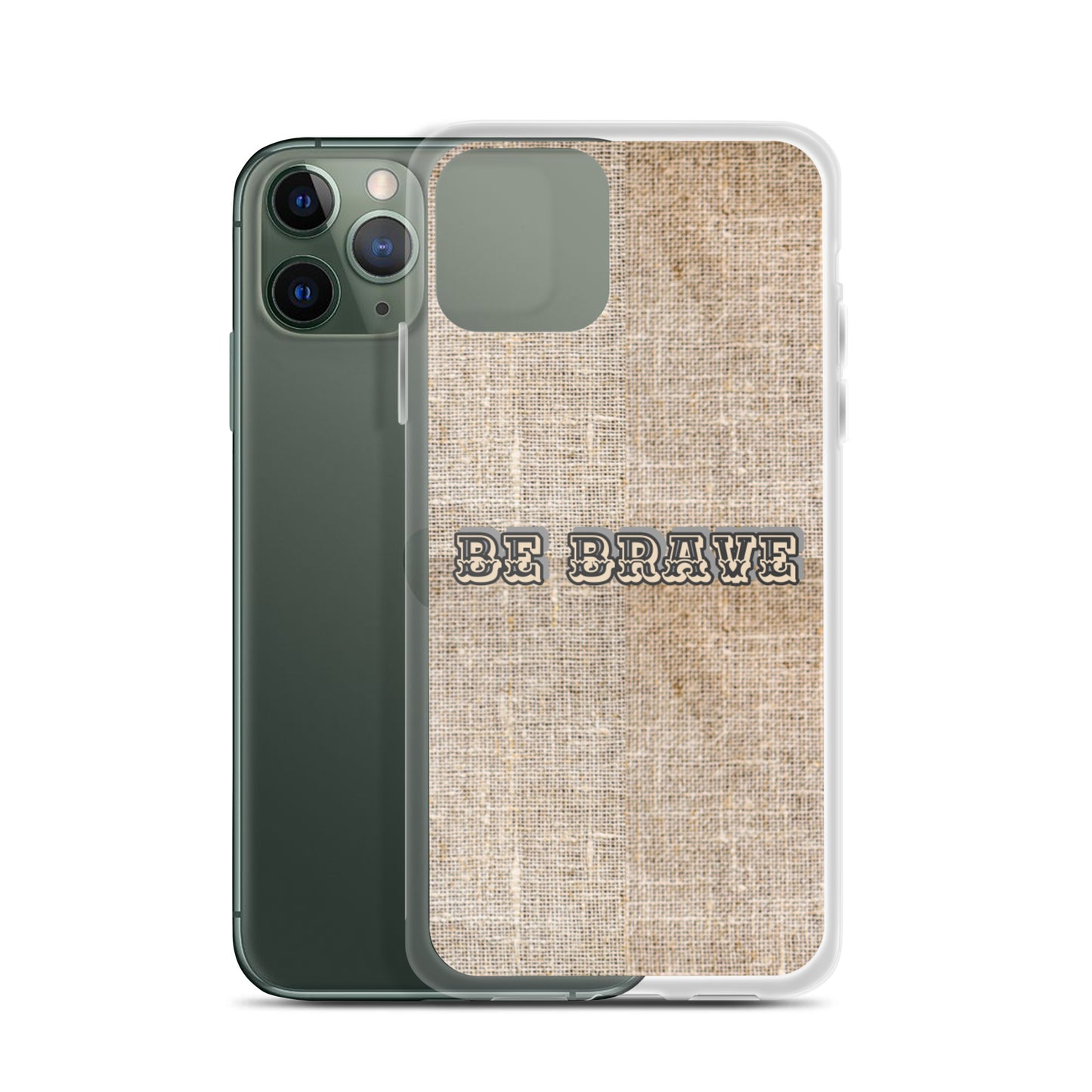 BE BRAVE TROPICAL iPhone Case