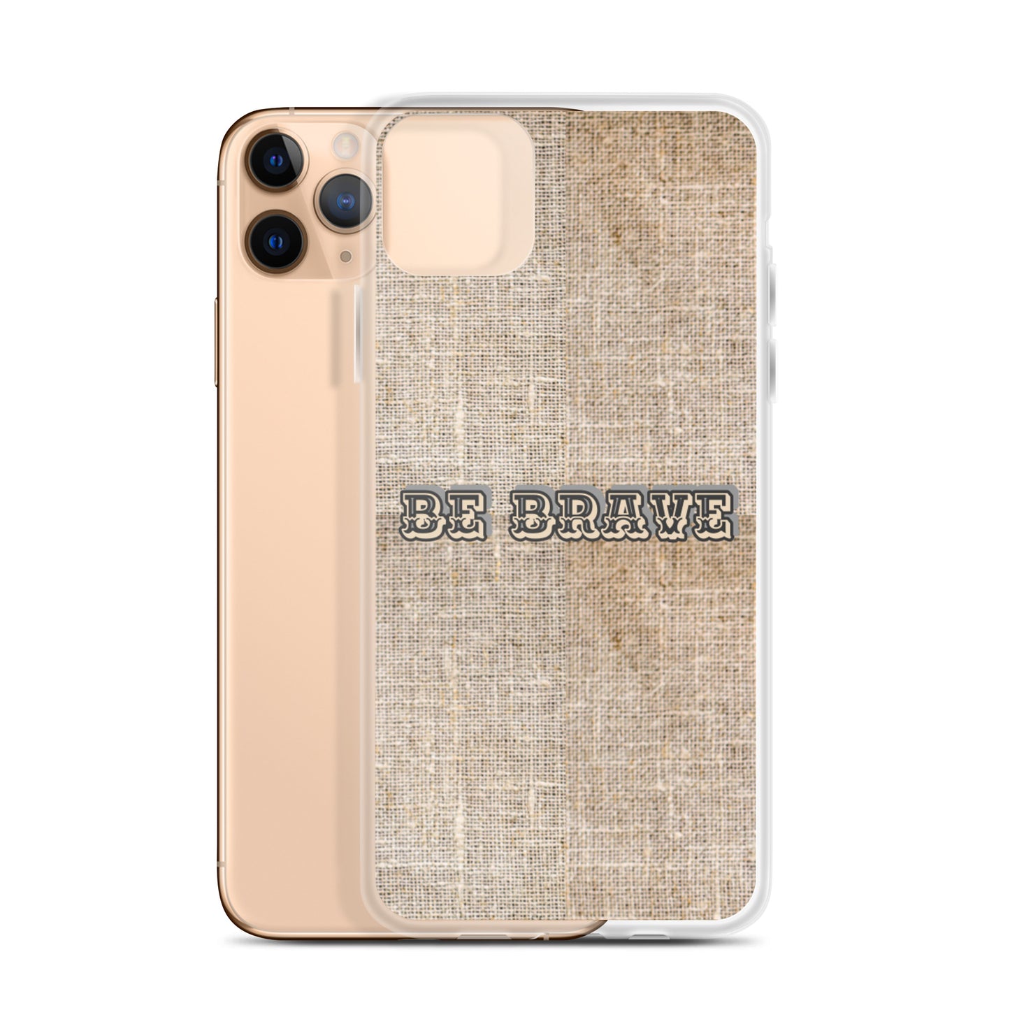 BE BRAVE TROPICAL iPhone Case