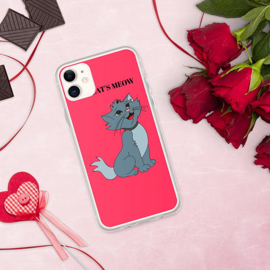 THE CAT'S MEOW iPhone Case