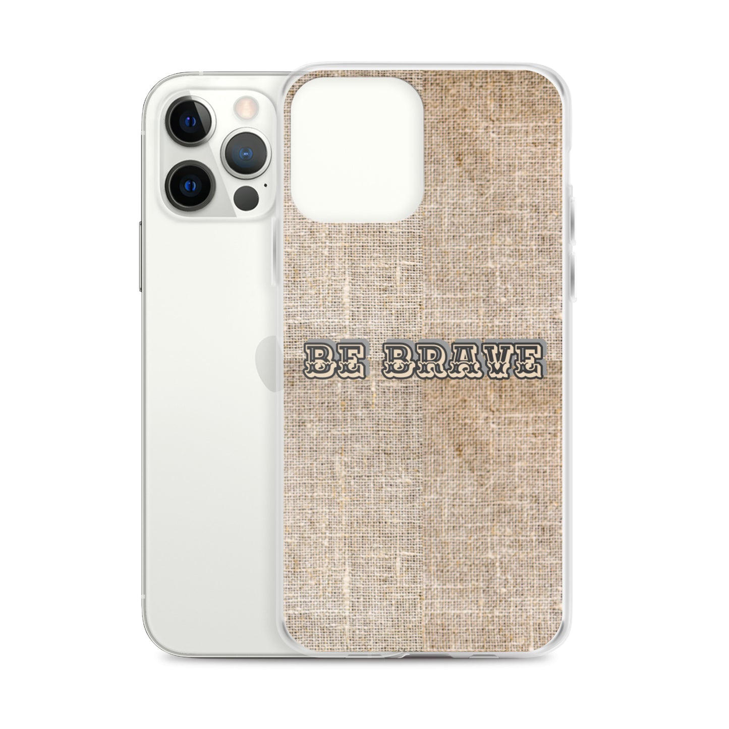 BE BRAVE TROPICAL iPhone Case