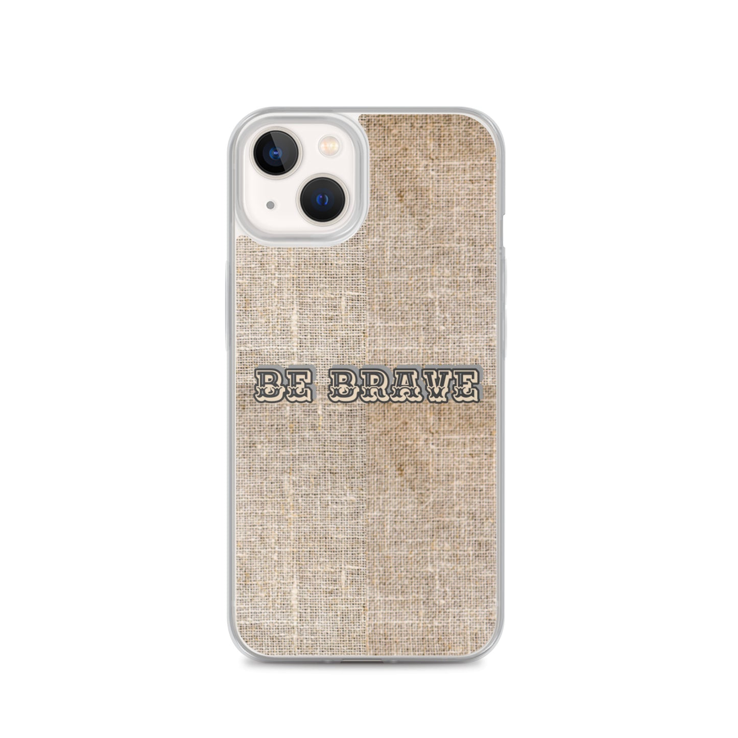 BE BRAVE TROPICAL iPhone Case