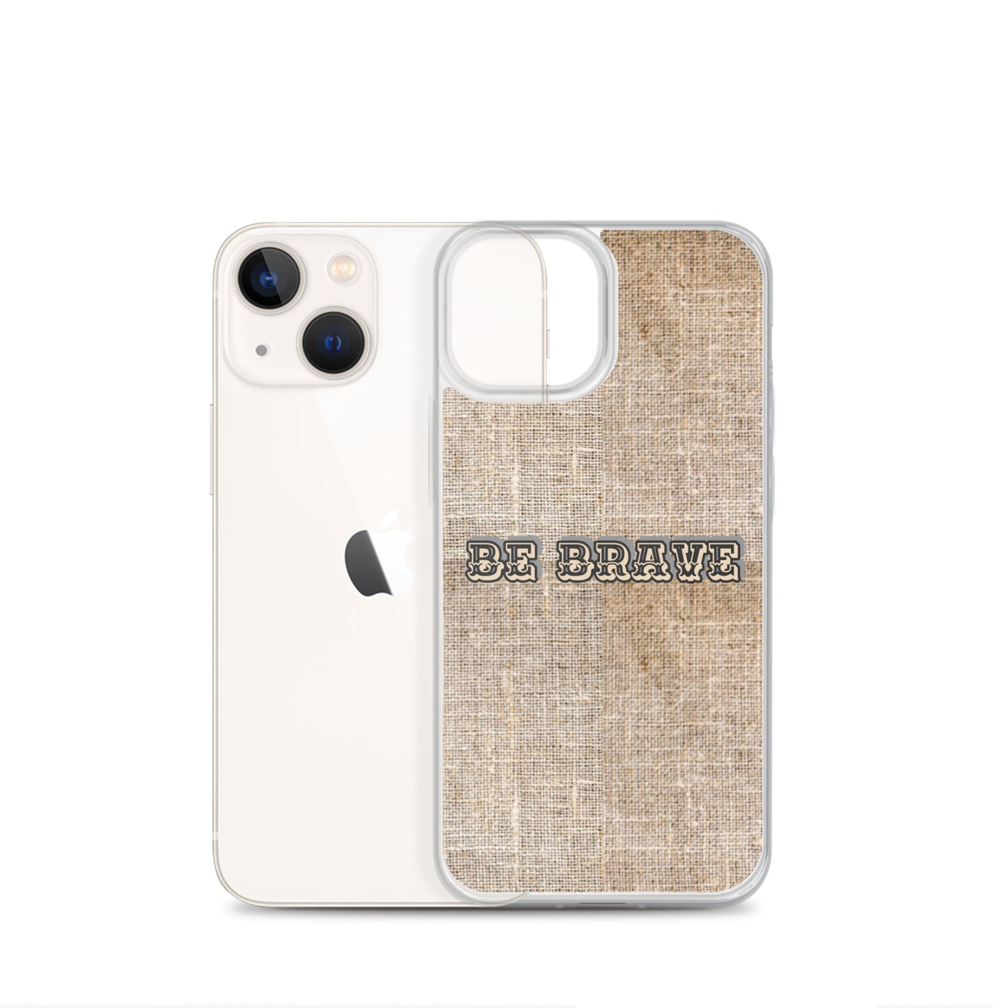 BE BRAVE TROPICAL iPhone Case