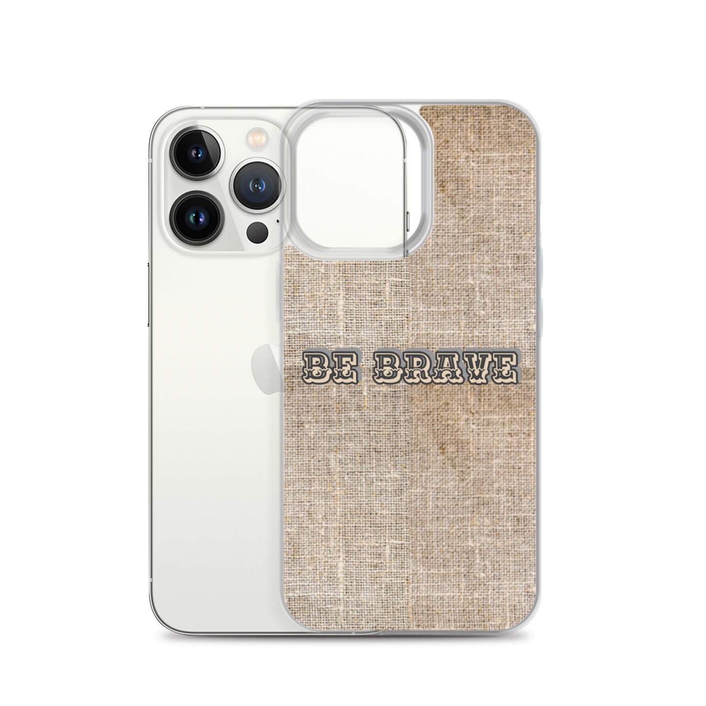 BE BRAVE TROPICAL iPhone Case