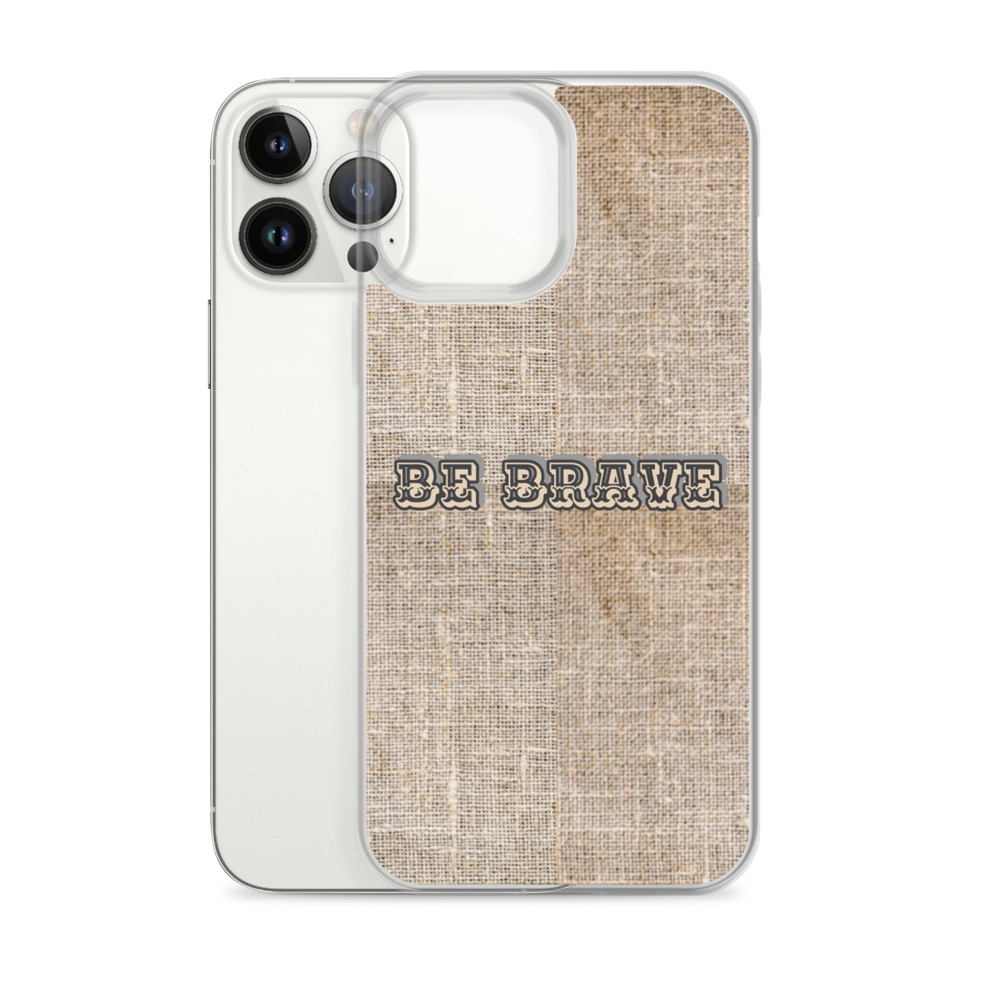 BE BRAVE TROPICAL iPhone Case