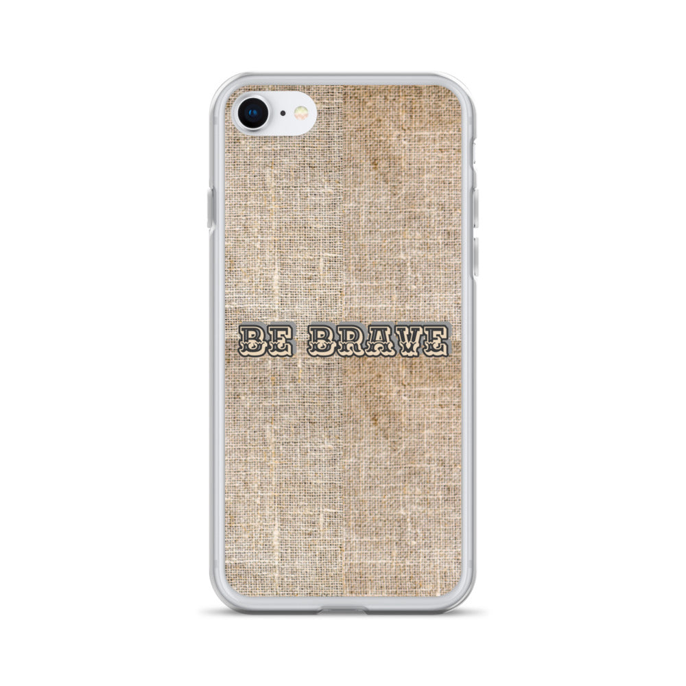 BE BRAVE TROPICAL iPhone Case