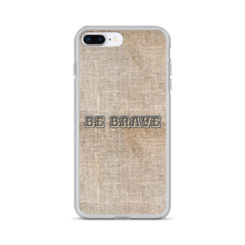 BE BRAVE TROPICAL iPhone Case