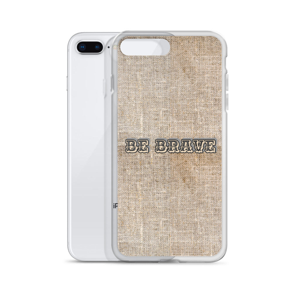 BE BRAVE TROPICAL iPhone Case