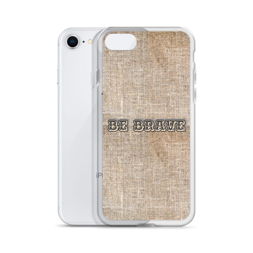 BE BRAVE TROPICAL iPhone Case