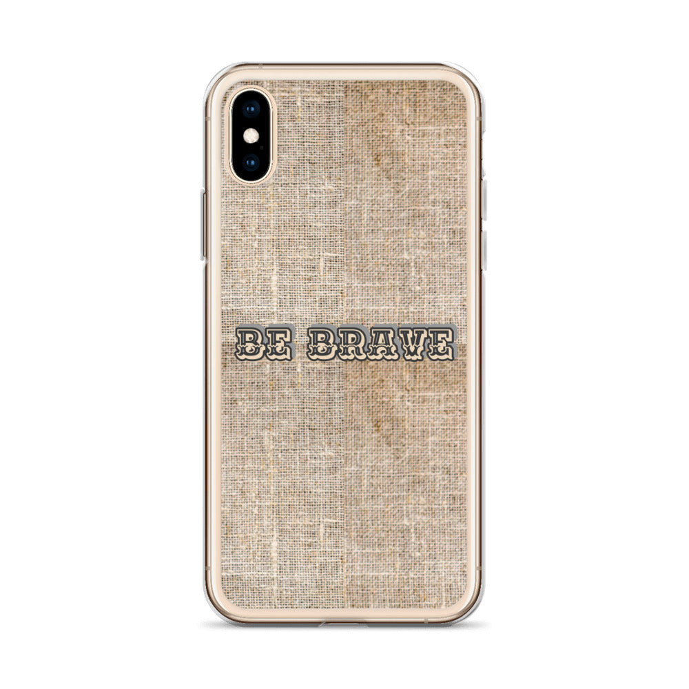 BE BRAVE TROPICAL iPhone Case