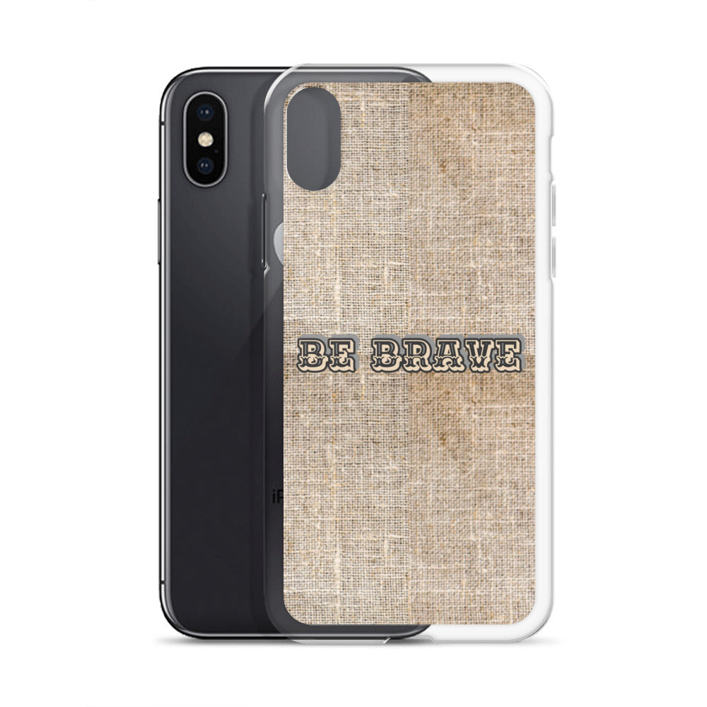 BE BRAVE TROPICAL iPhone Case