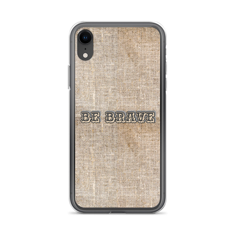 BE BRAVE TROPICAL iPhone Case