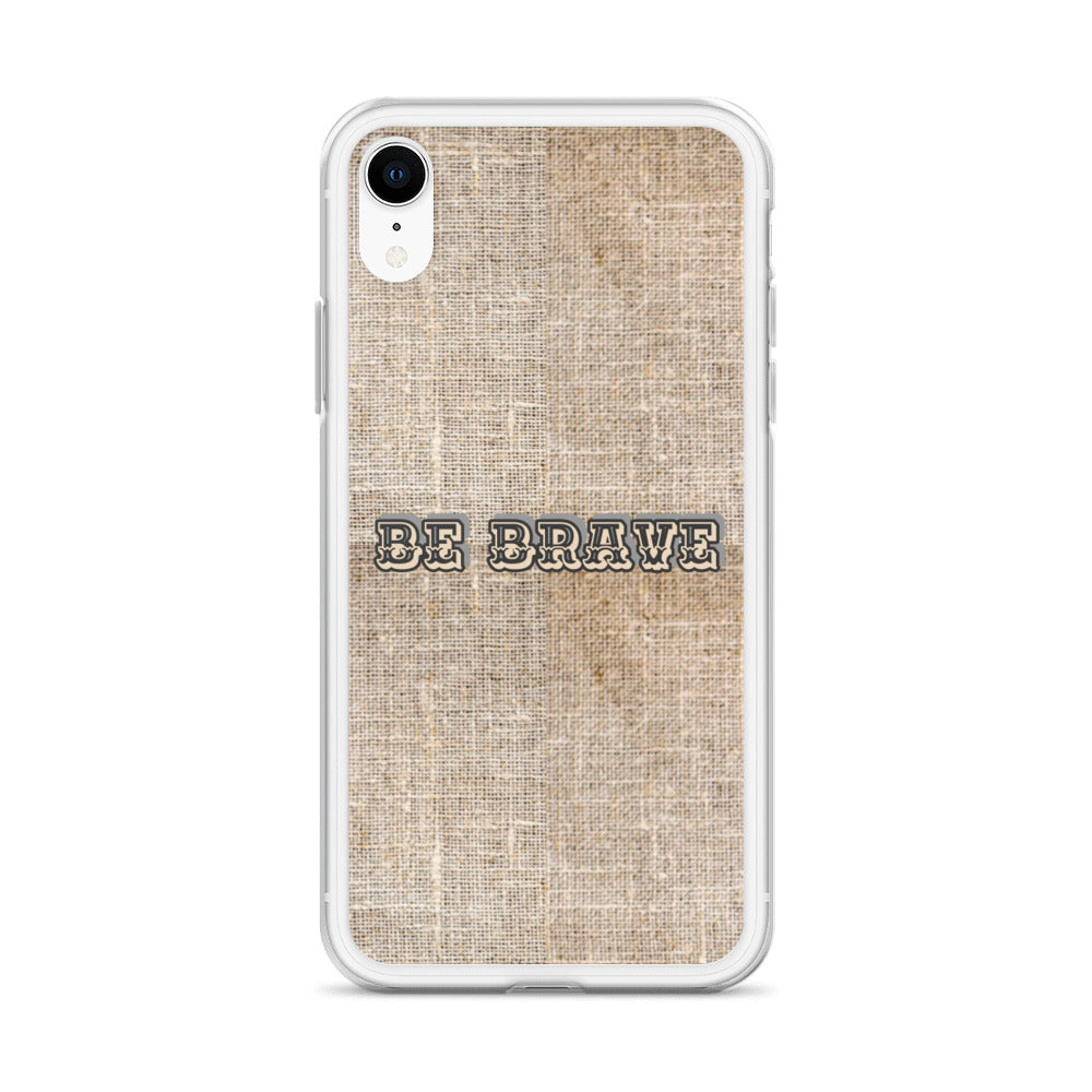 BE BRAVE TROPICAL iPhone Case