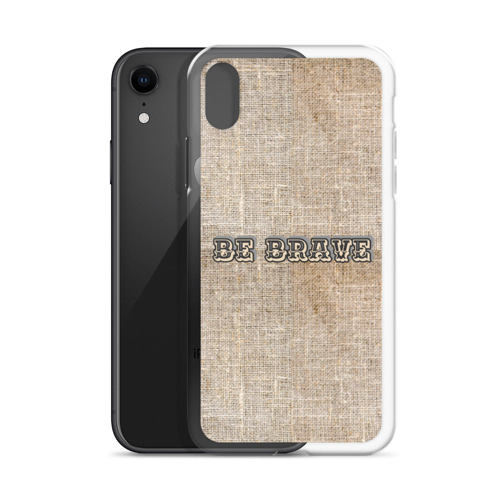 BE BRAVE TROPICAL iPhone Case