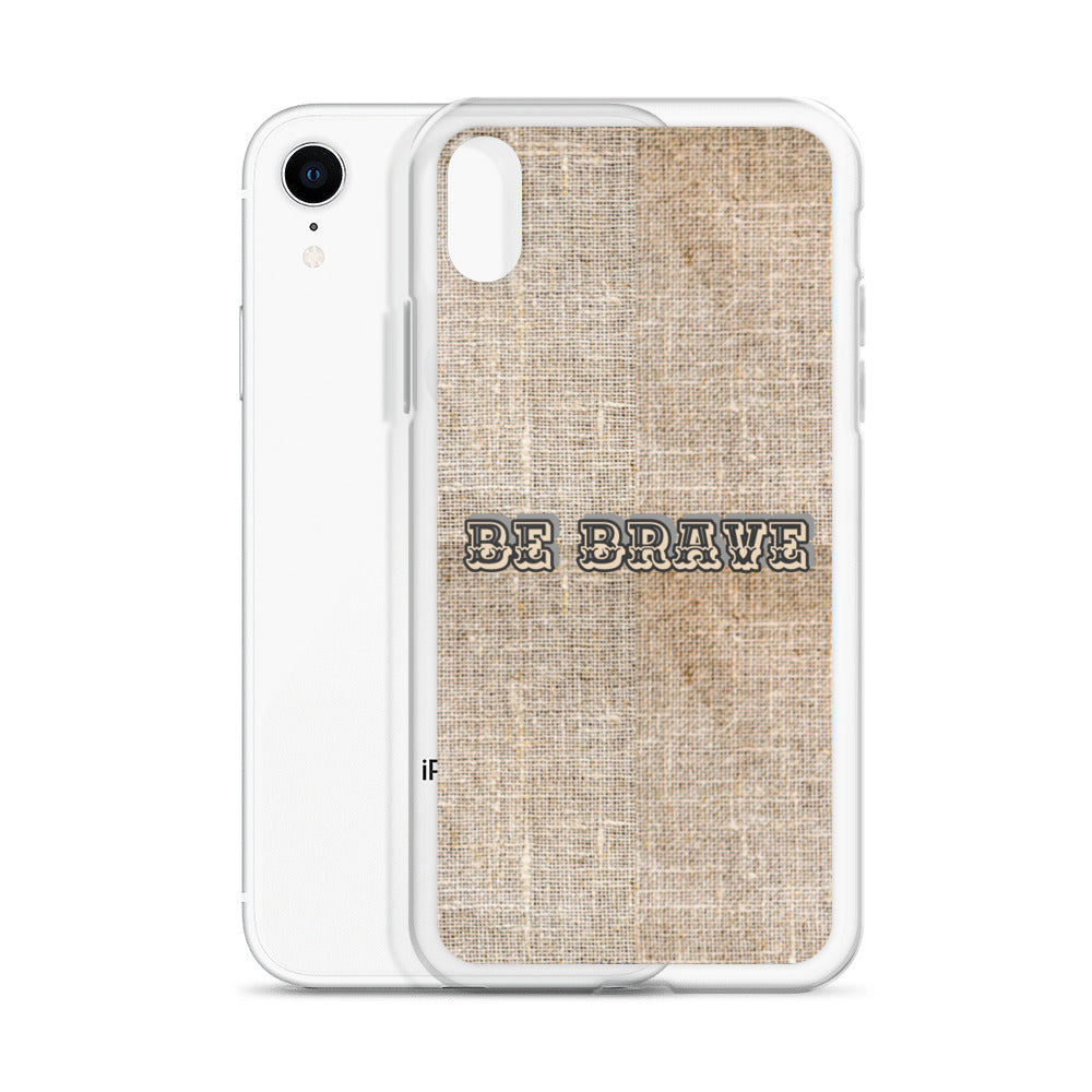 BE BRAVE TROPICAL iPhone Case