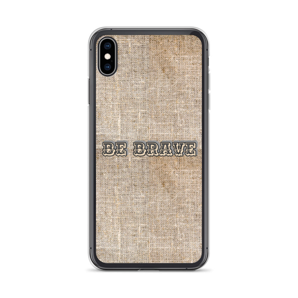 BE BRAVE TROPICAL iPhone Case