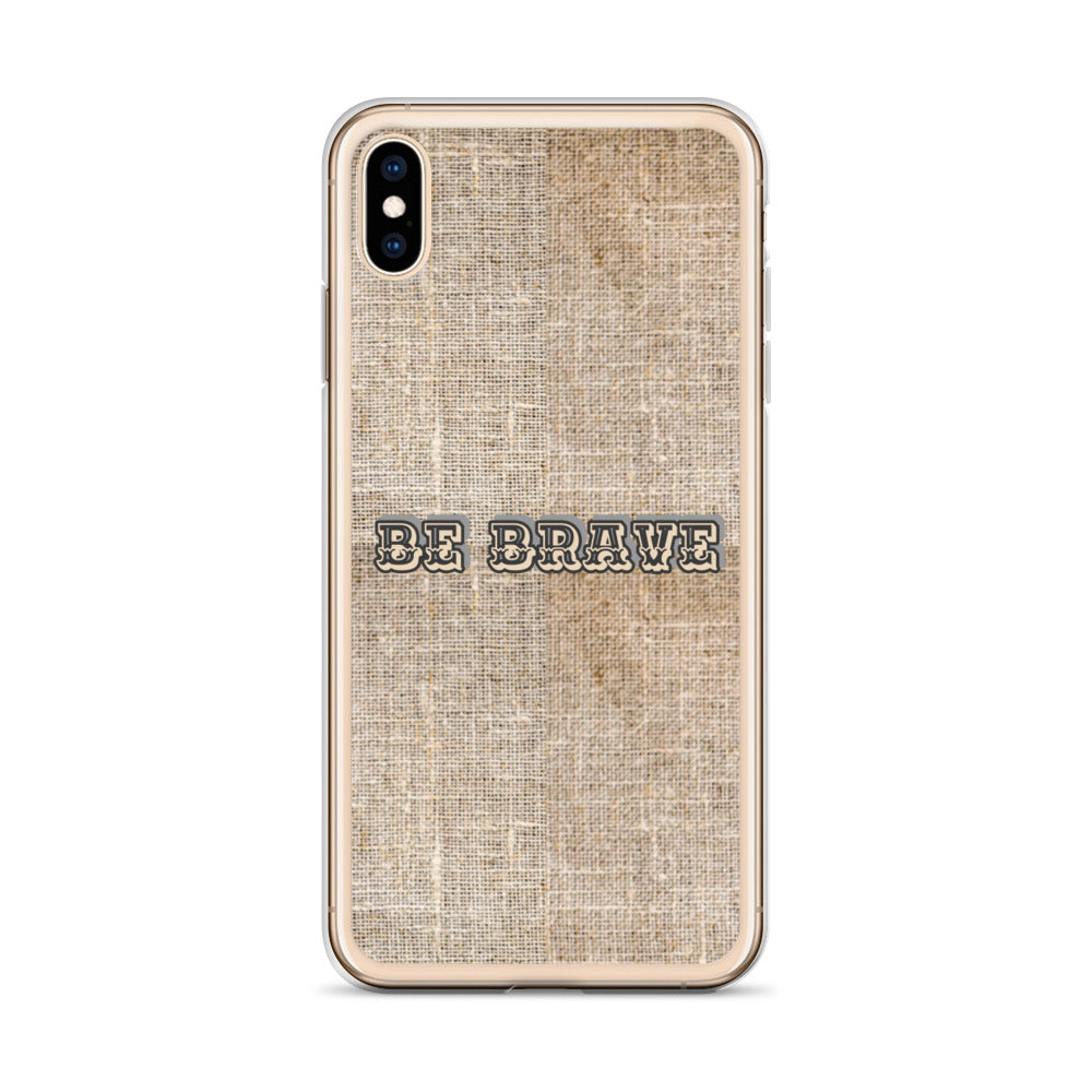 BE BRAVE TROPICAL iPhone Case