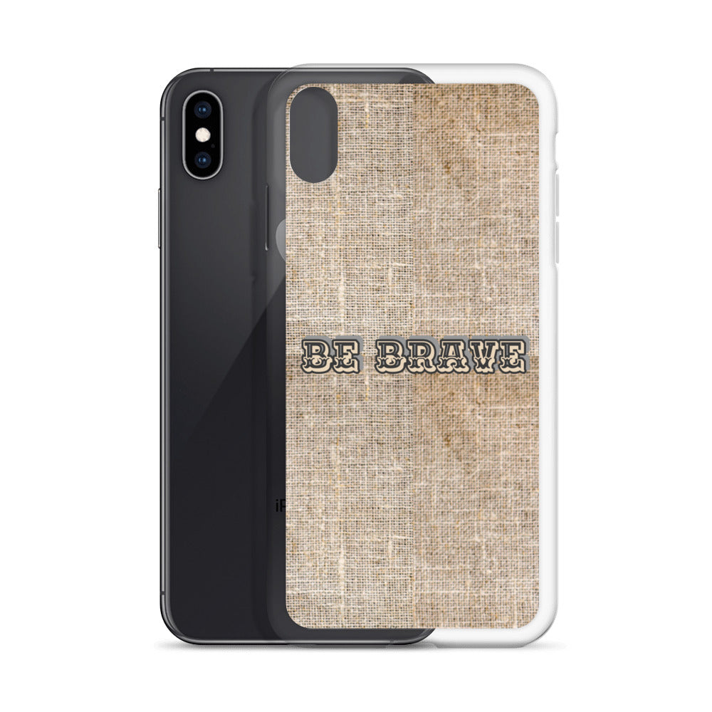 BE BRAVE TROPICAL iPhone Case