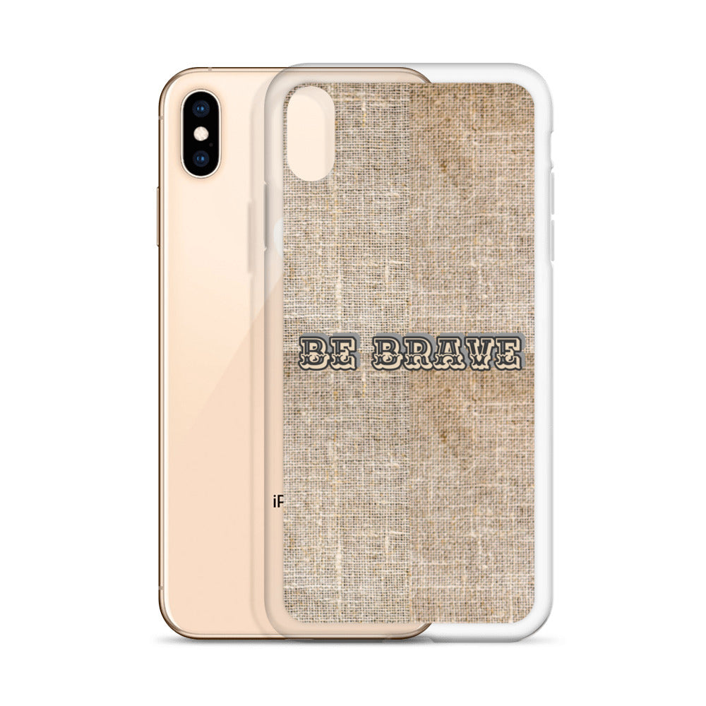 BE BRAVE TROPICAL iPhone Case