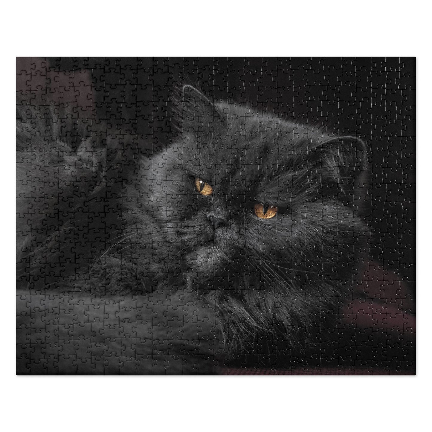 BEAUTIFUL BLACK PERSIAN CAT Jigsaw puzzle