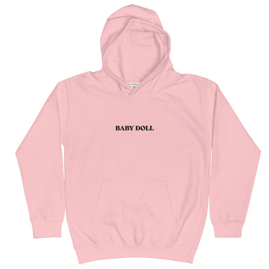 BABY DOLL- LITTLE GIRL Kids Hoodie