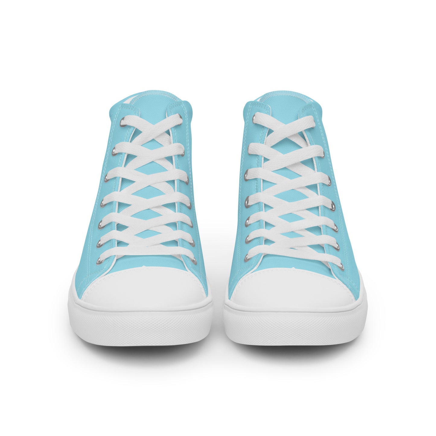 BLUE BIRD DESIGN- EVERY STEP COUNTS! Men’s high top canvas shoes