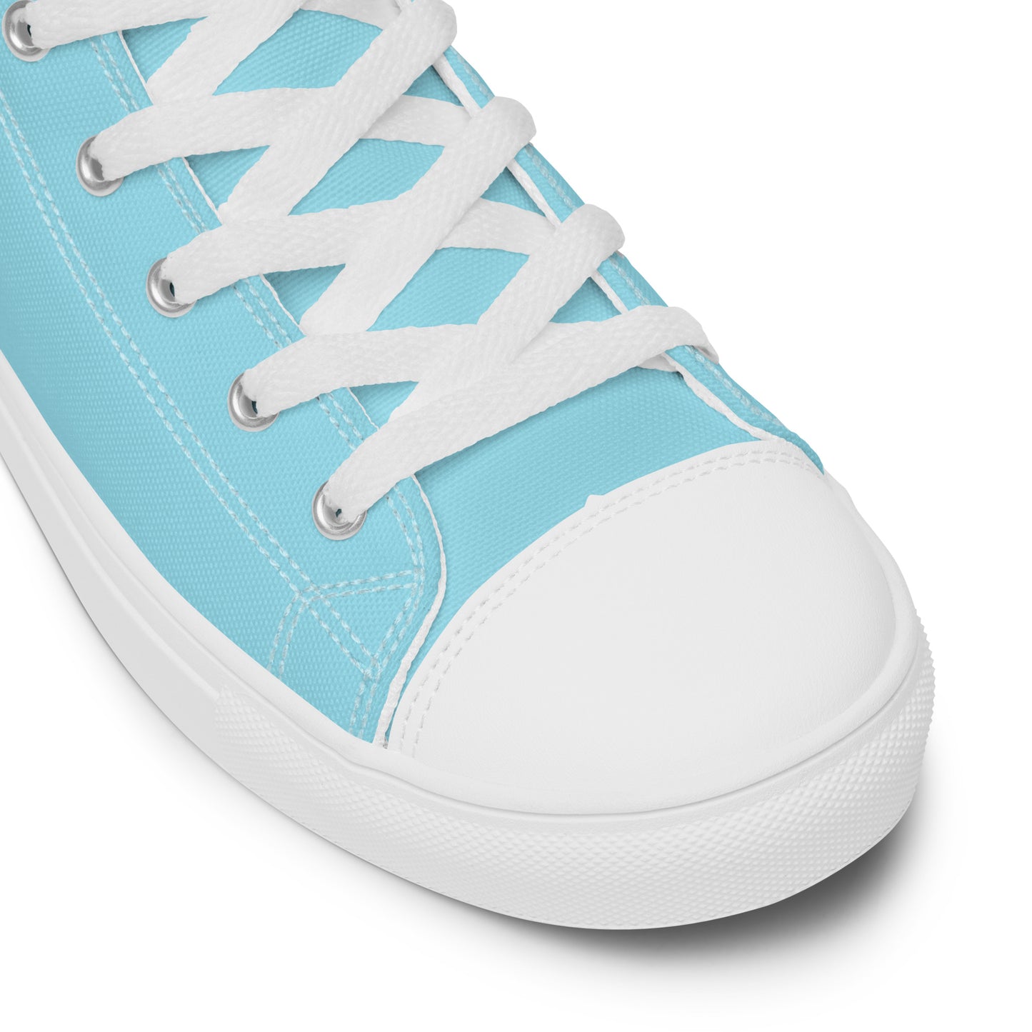 BLUE BIRD DESIGN- EVERY STEP COUNTS! Men’s high top canvas shoes