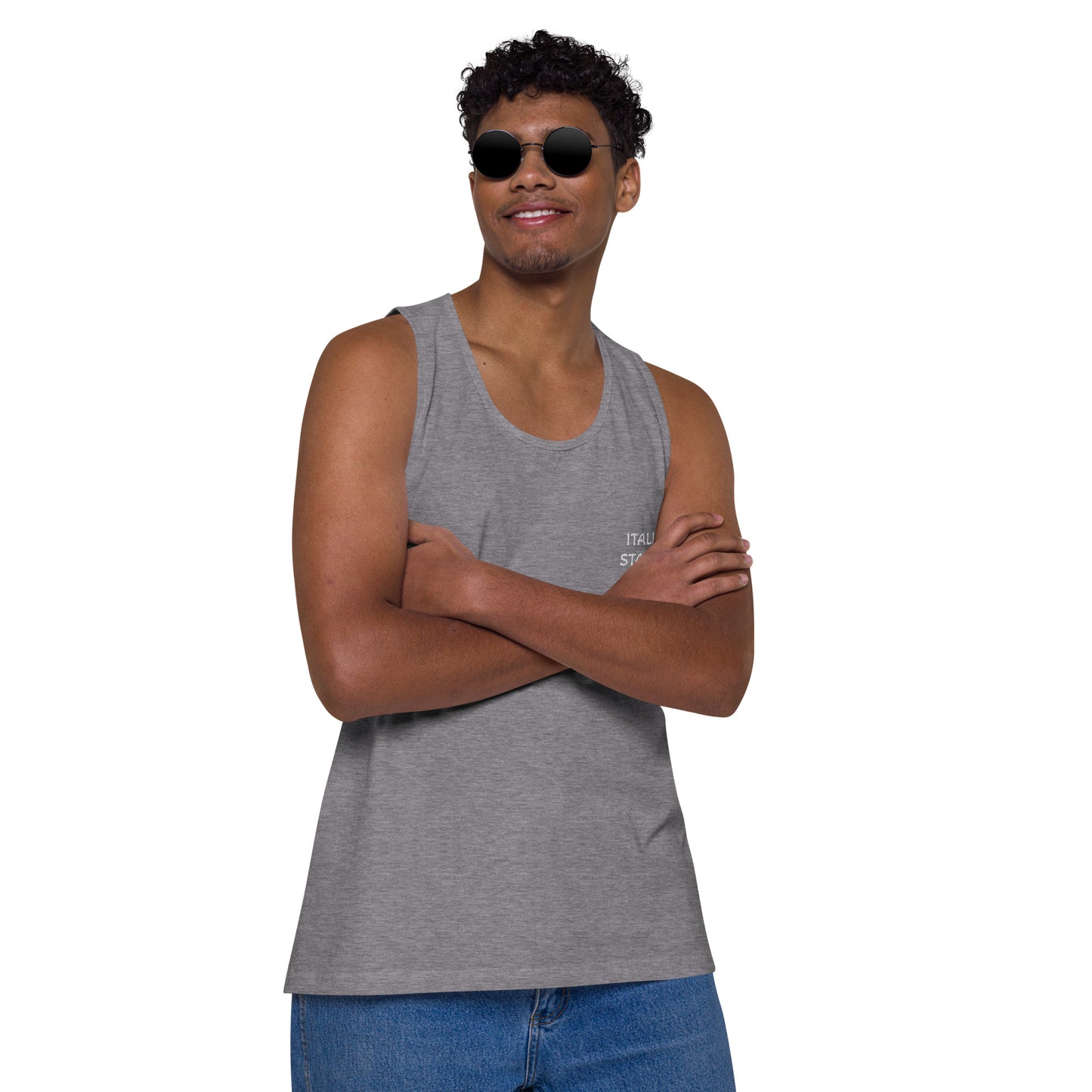 ITALIAN STALLION Men’s premium tank top