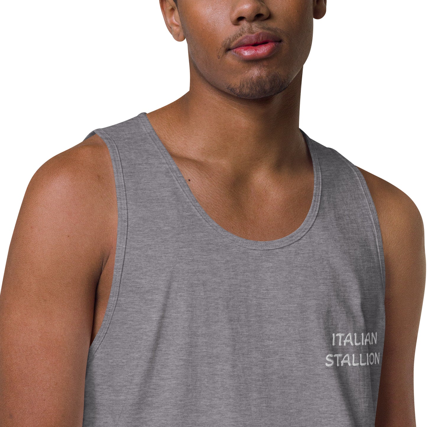 ITALIAN STALLION Men’s premium tank top