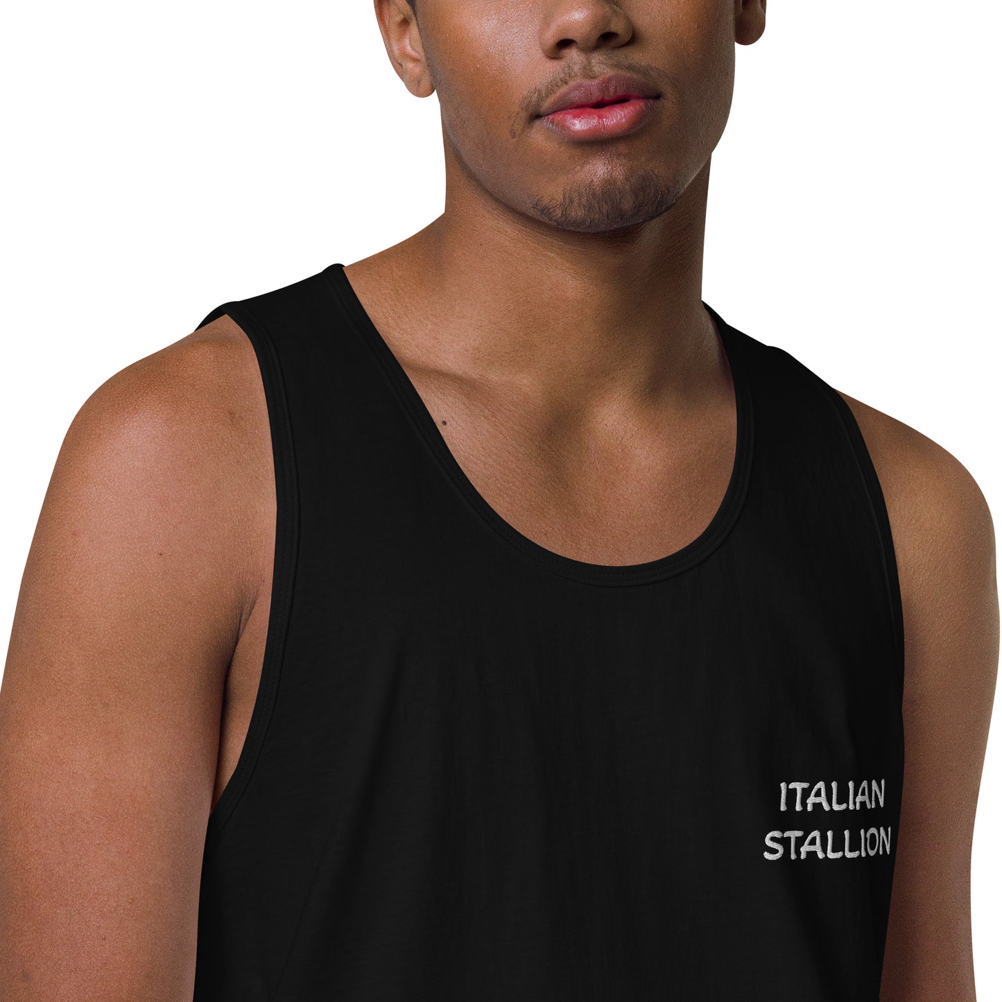 ITALIAN STALLION Men’s premium tank top