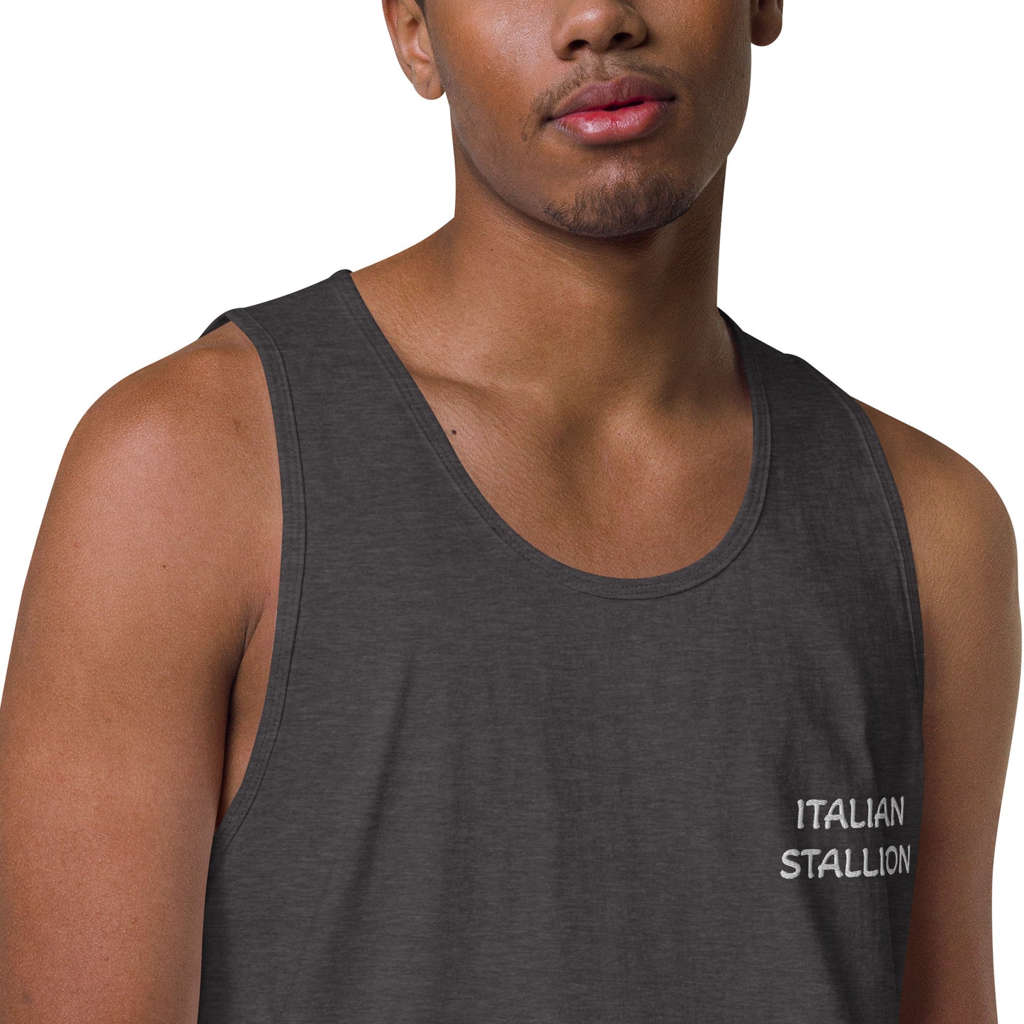 ITALIAN STALLION Men’s premium tank top