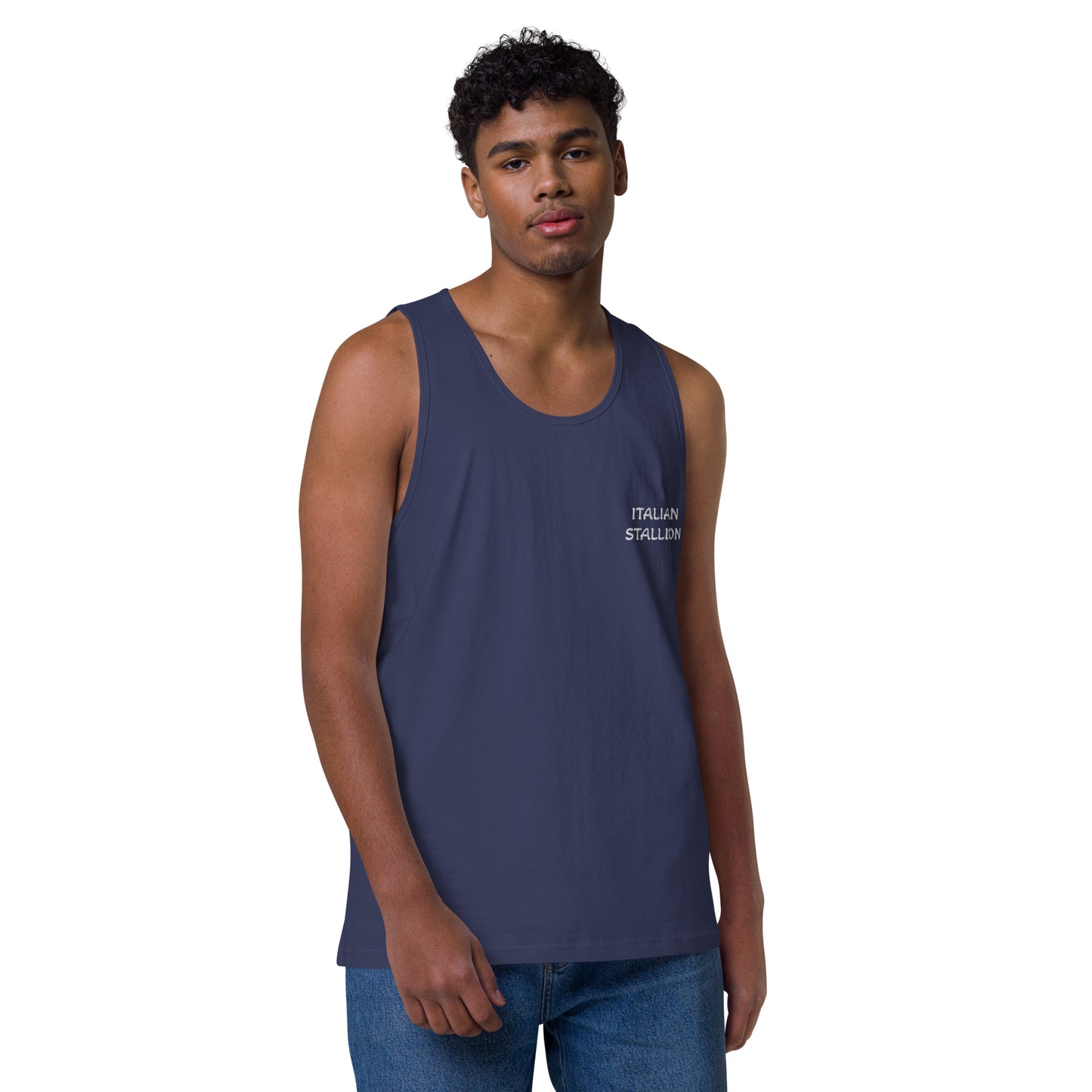 ITALIAN STALLION Men’s premium tank top