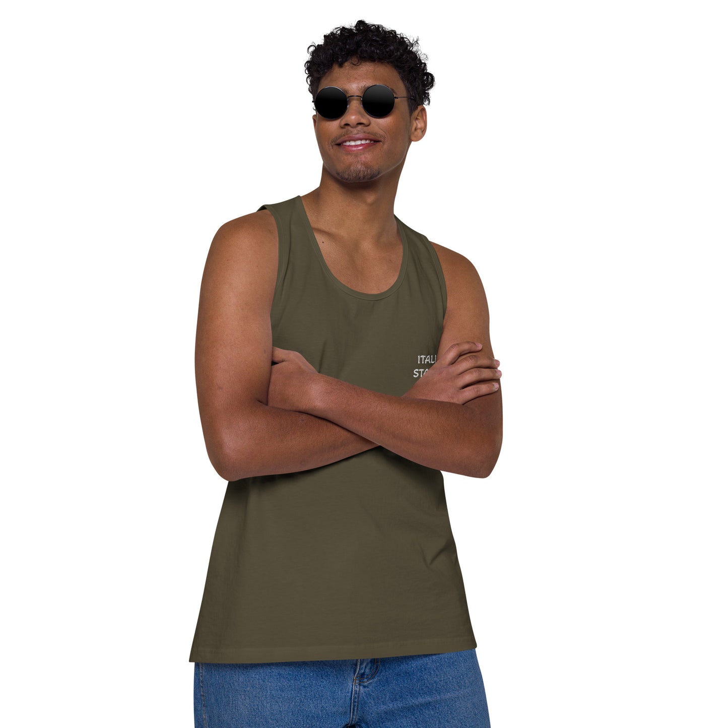 ITALIAN STALLION Men’s premium tank top