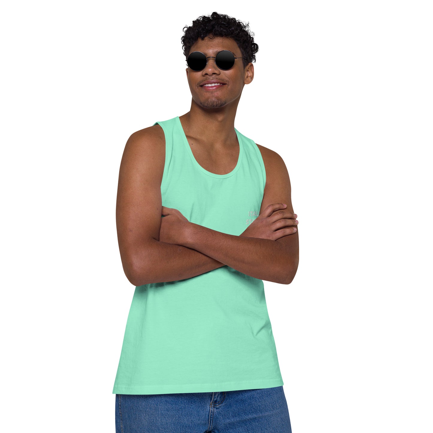 ITALIAN STALLION Men’s premium tank top