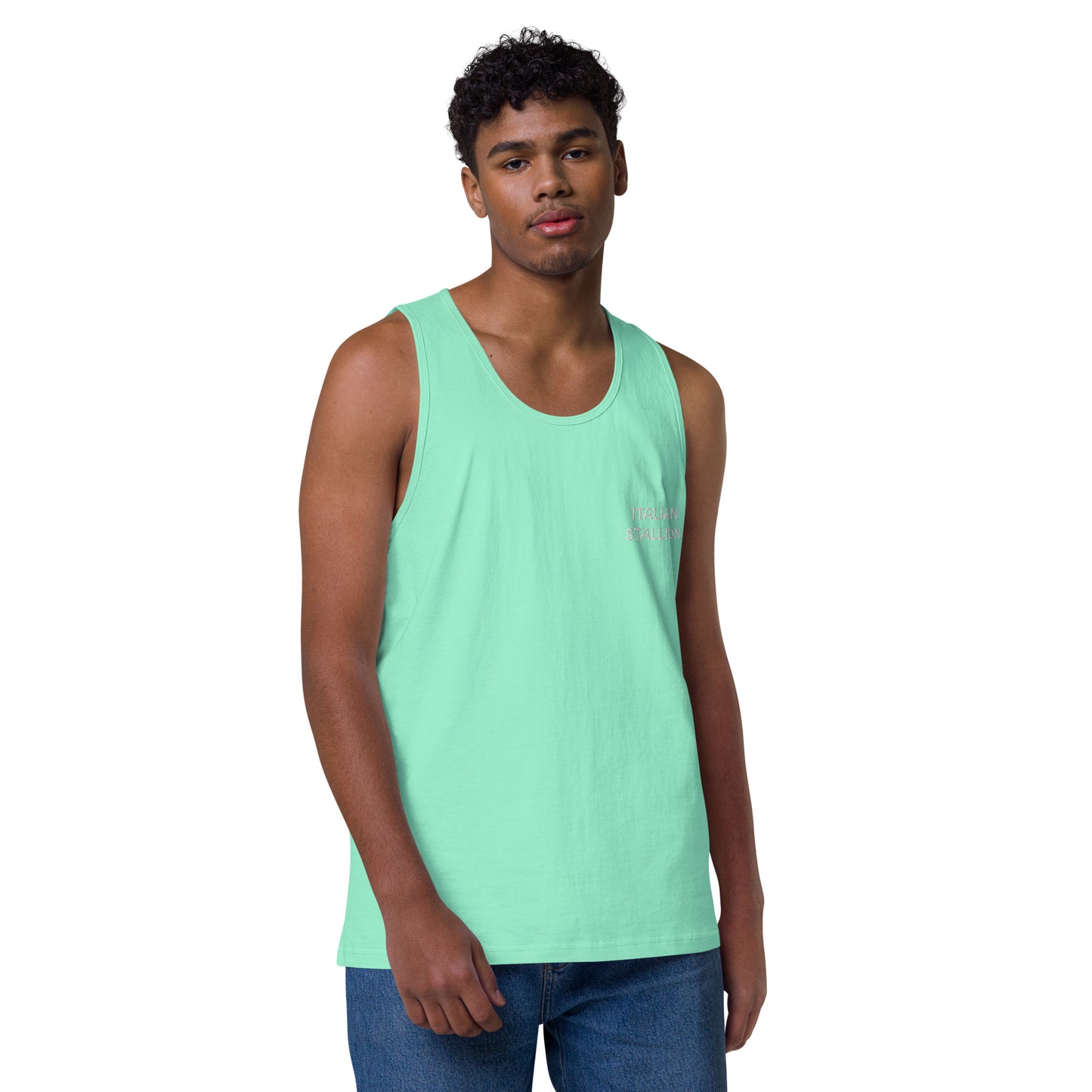 ITALIAN STALLION Men’s premium tank top