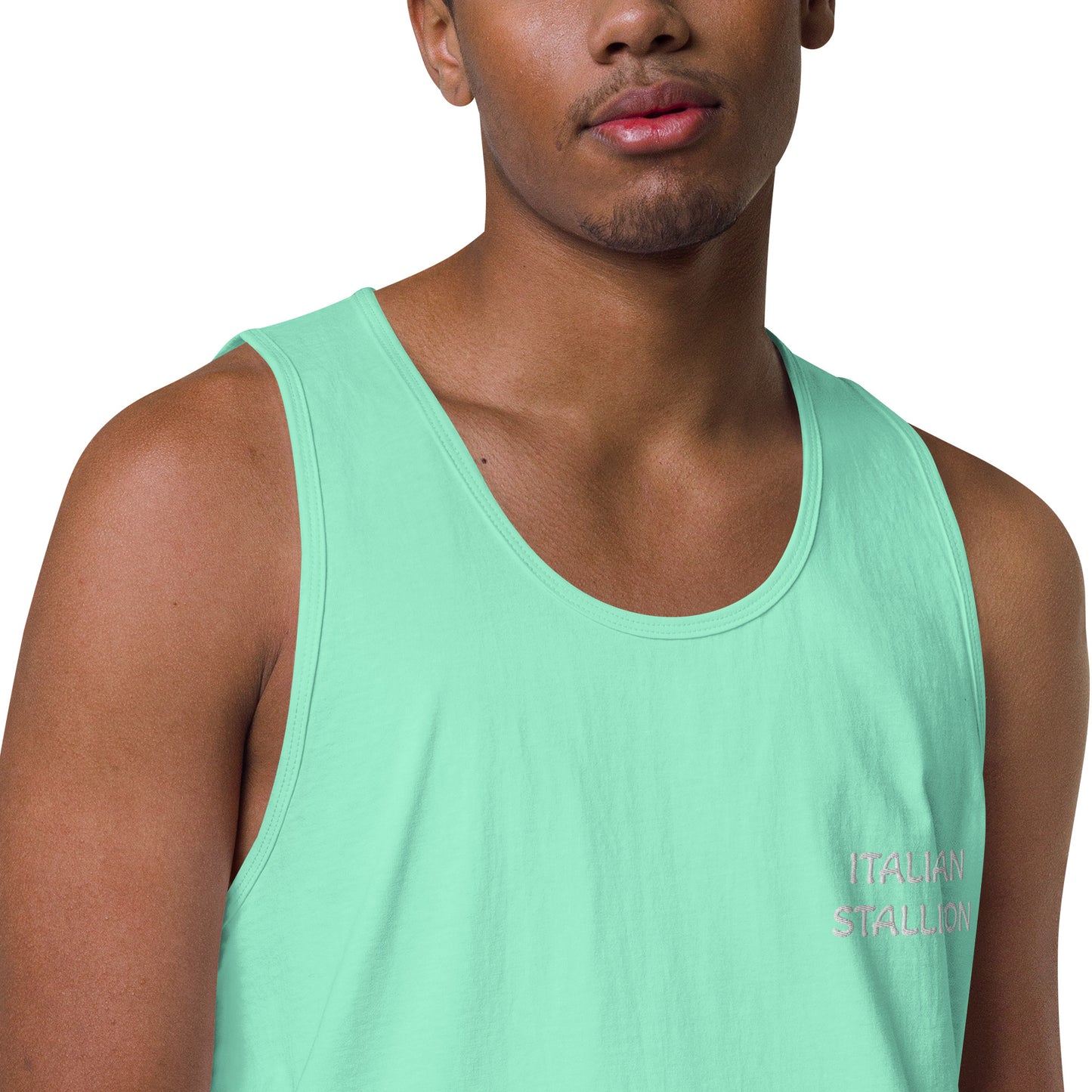 ITALIAN STALLION Men’s premium tank top