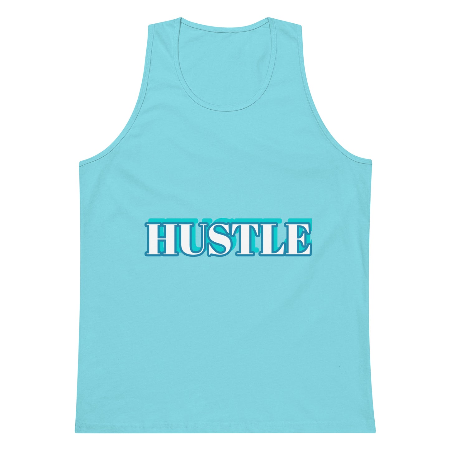 HUSTLE Men’s premium tank top