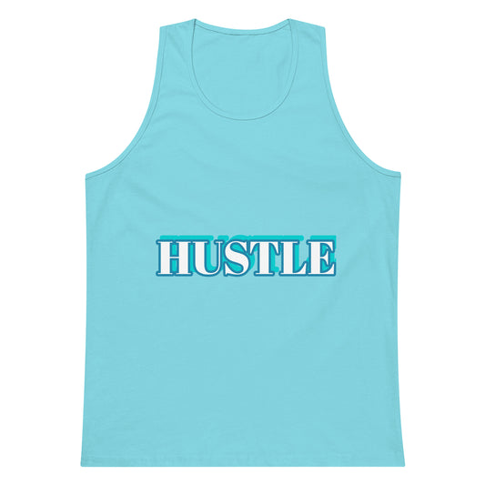 HUSTLE Men’s premium tank top