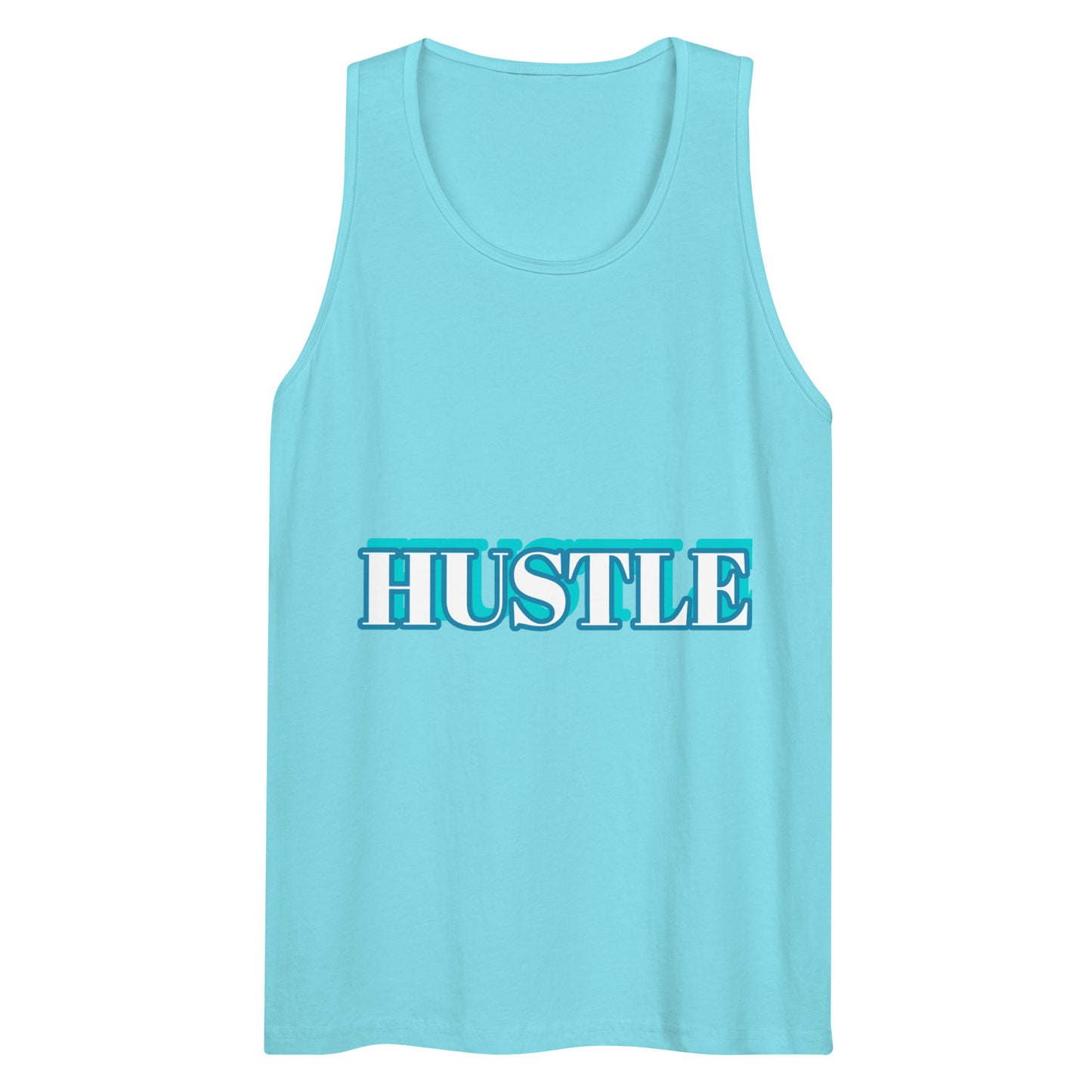 HUSTLE Men’s premium tank top