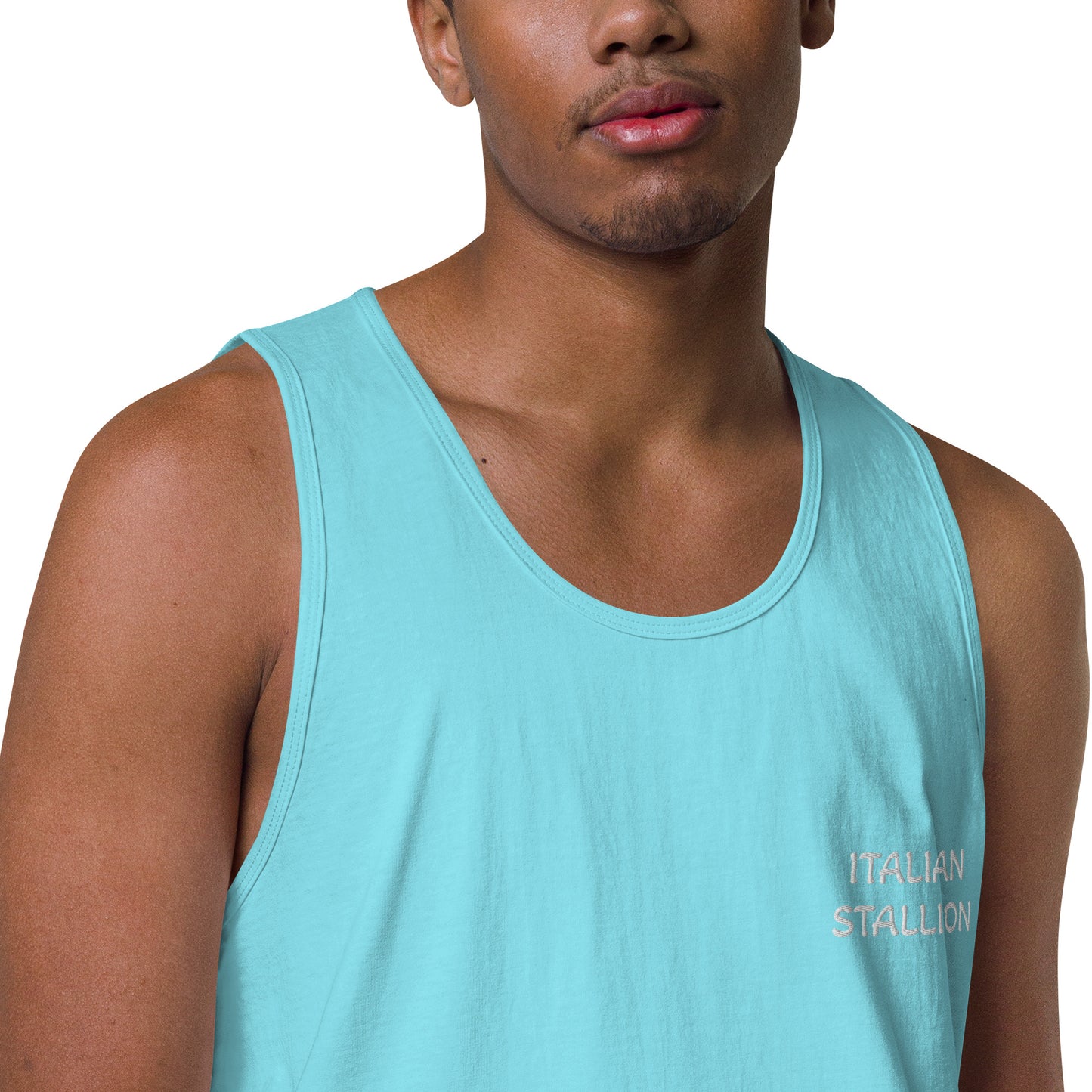 ITALIAN STALLION Men’s premium tank top