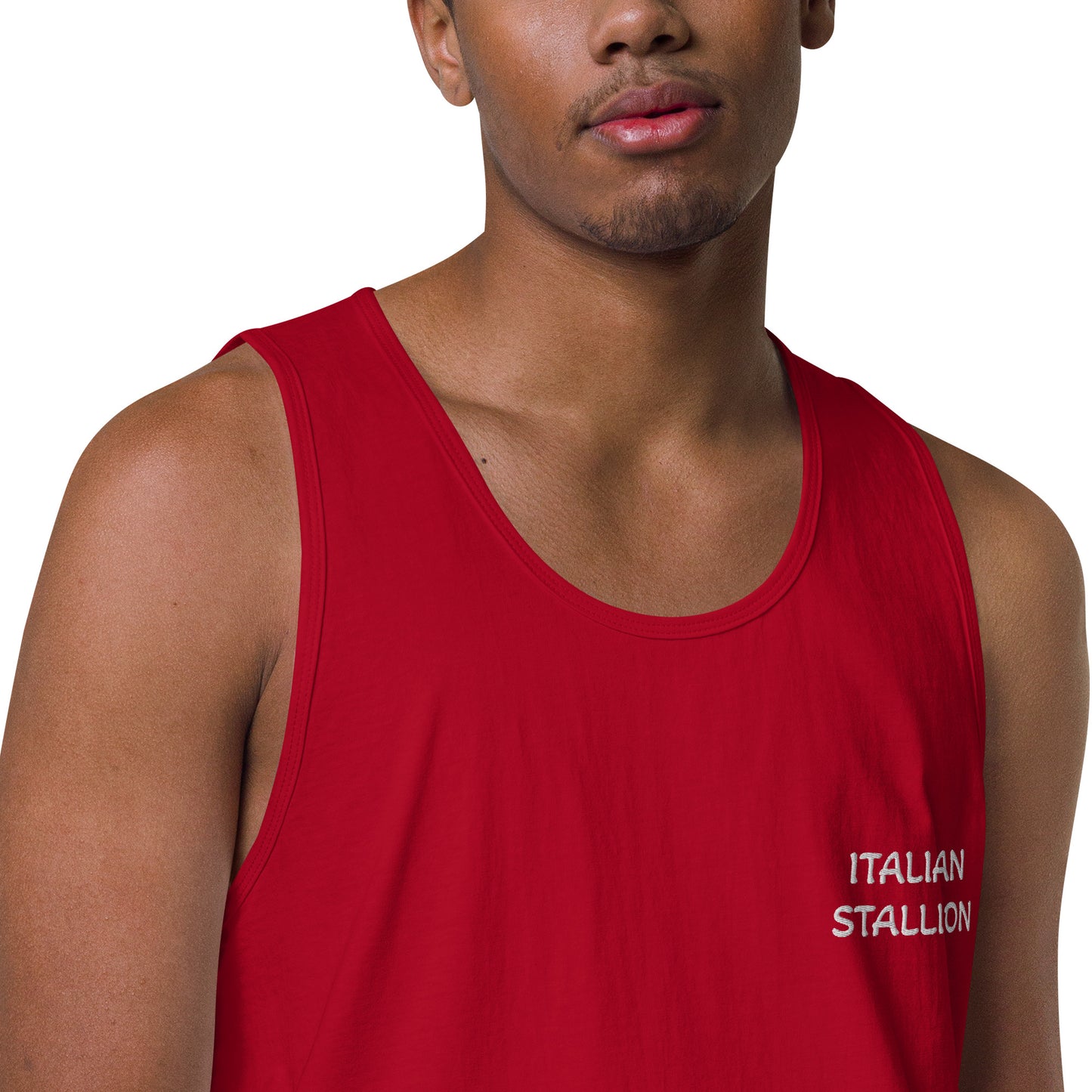 ITALIAN STALLION Men’s premium tank top