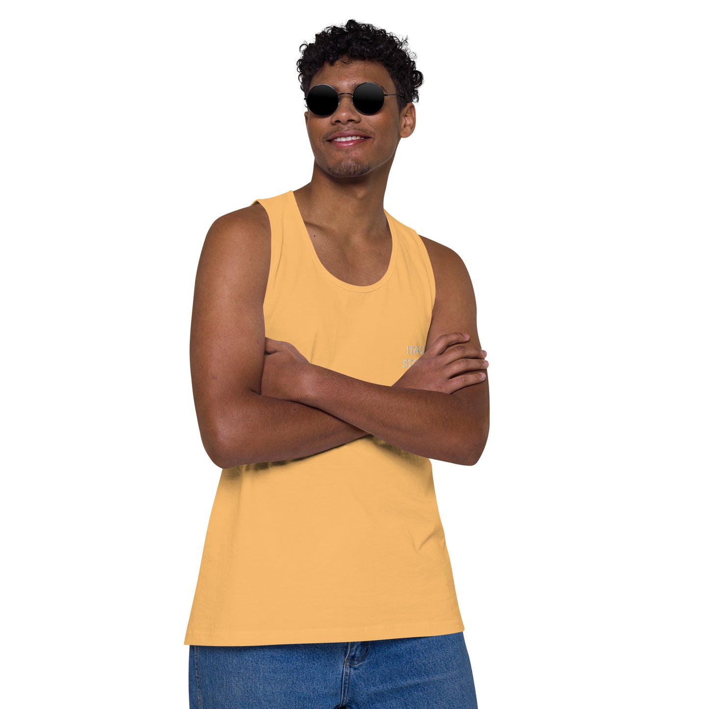 ITALIAN STALLION Men’s premium tank top