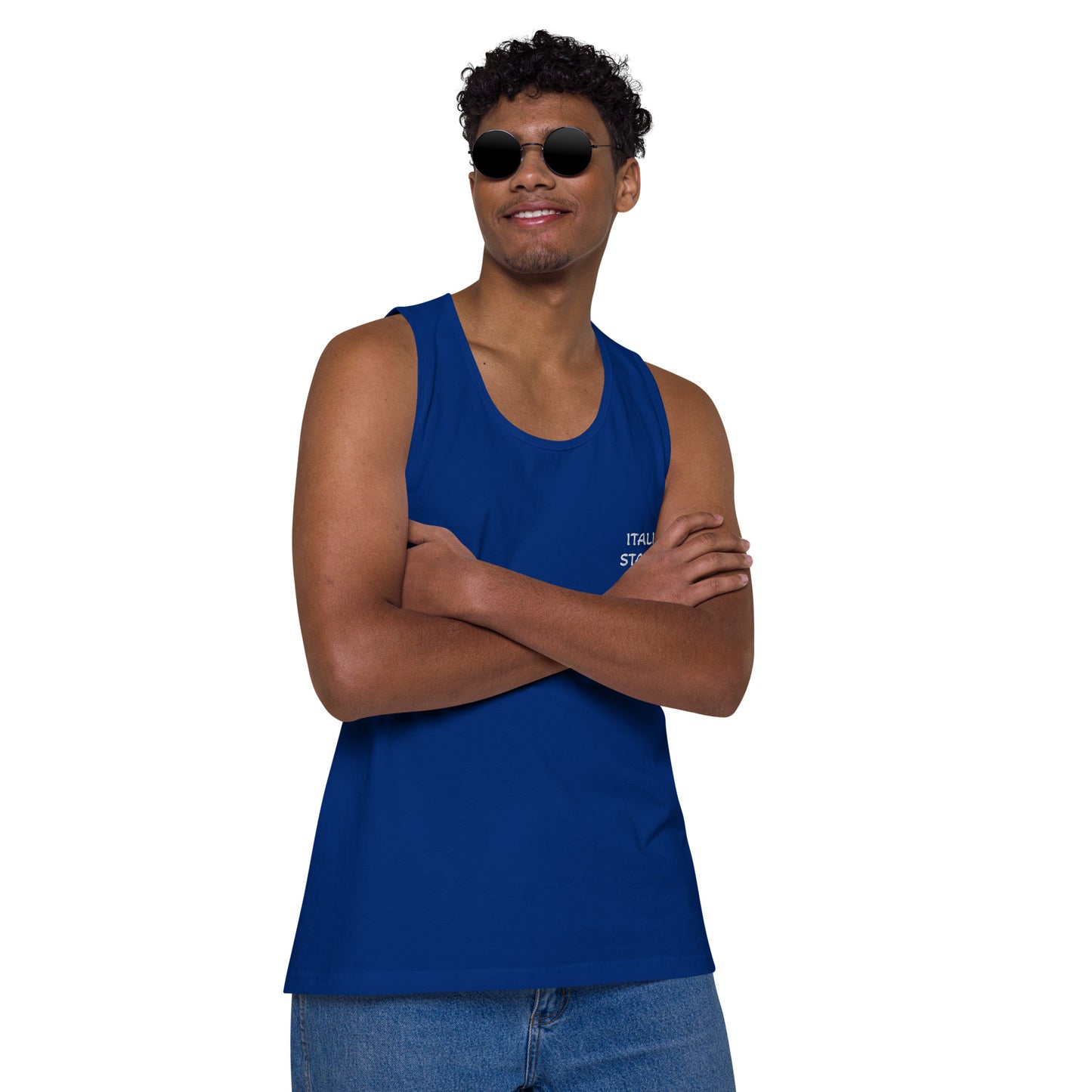 ITALIAN STALLION Men’s premium tank top