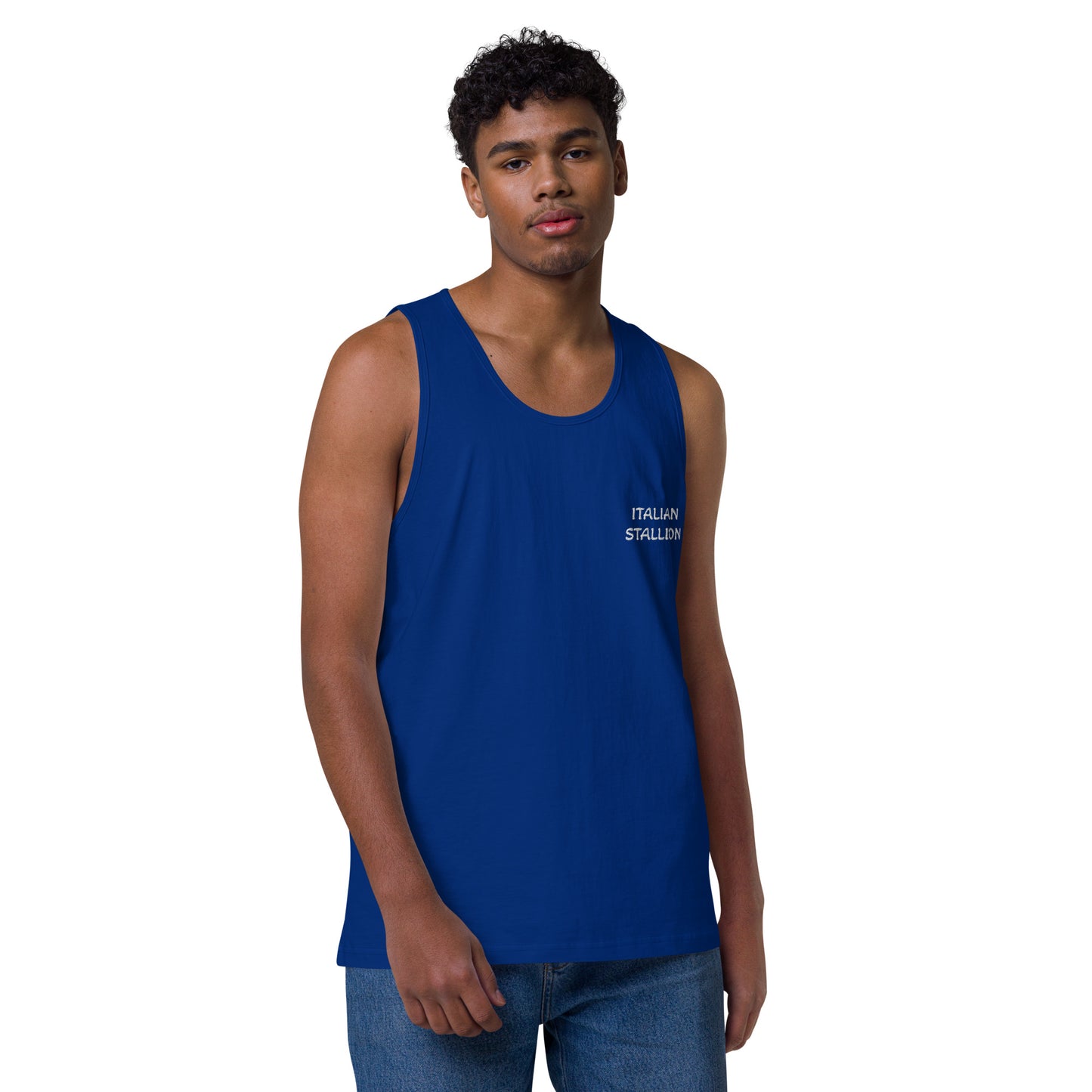 ITALIAN STALLION Men’s premium tank top