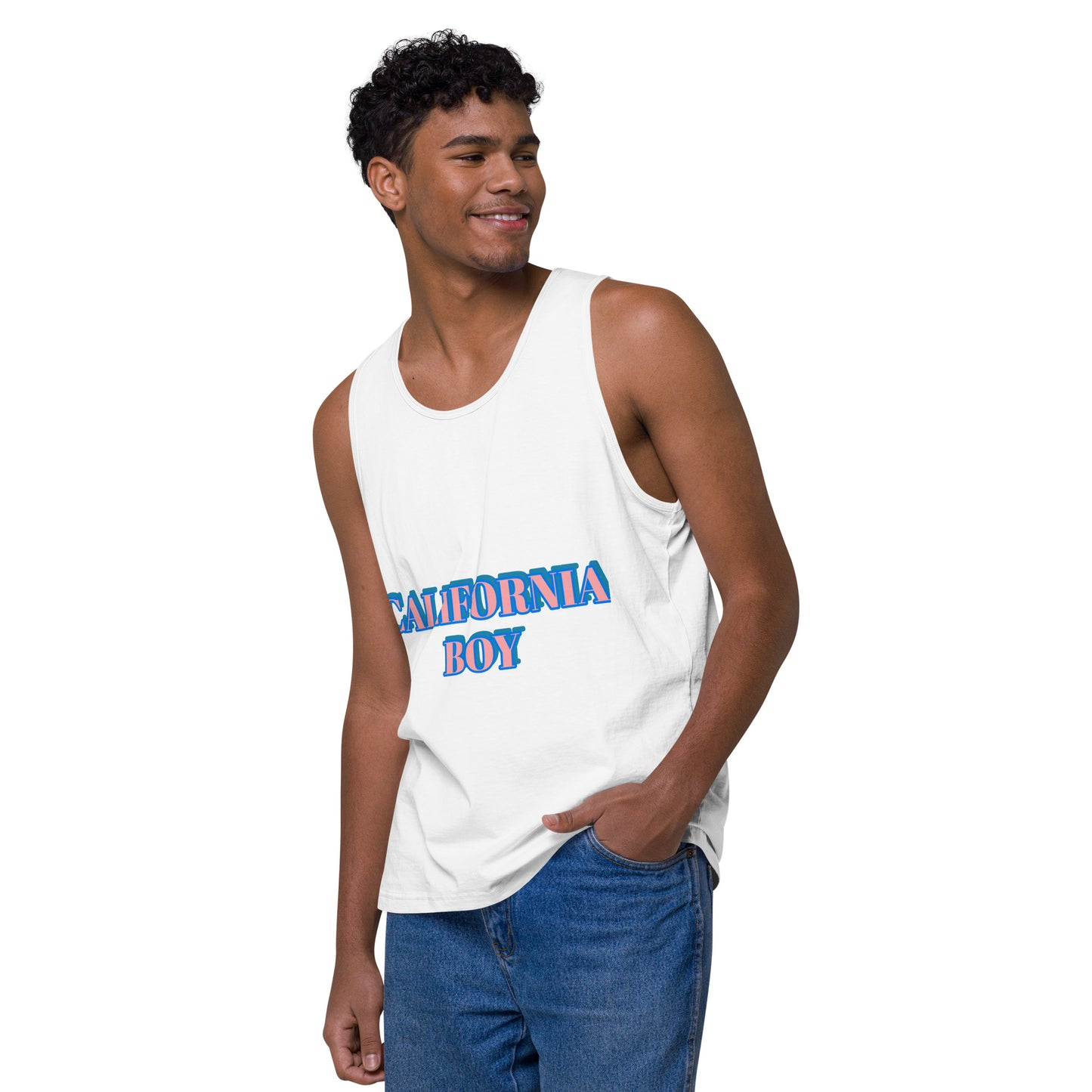 CALIFORNIA BOY Men’s premium tank top