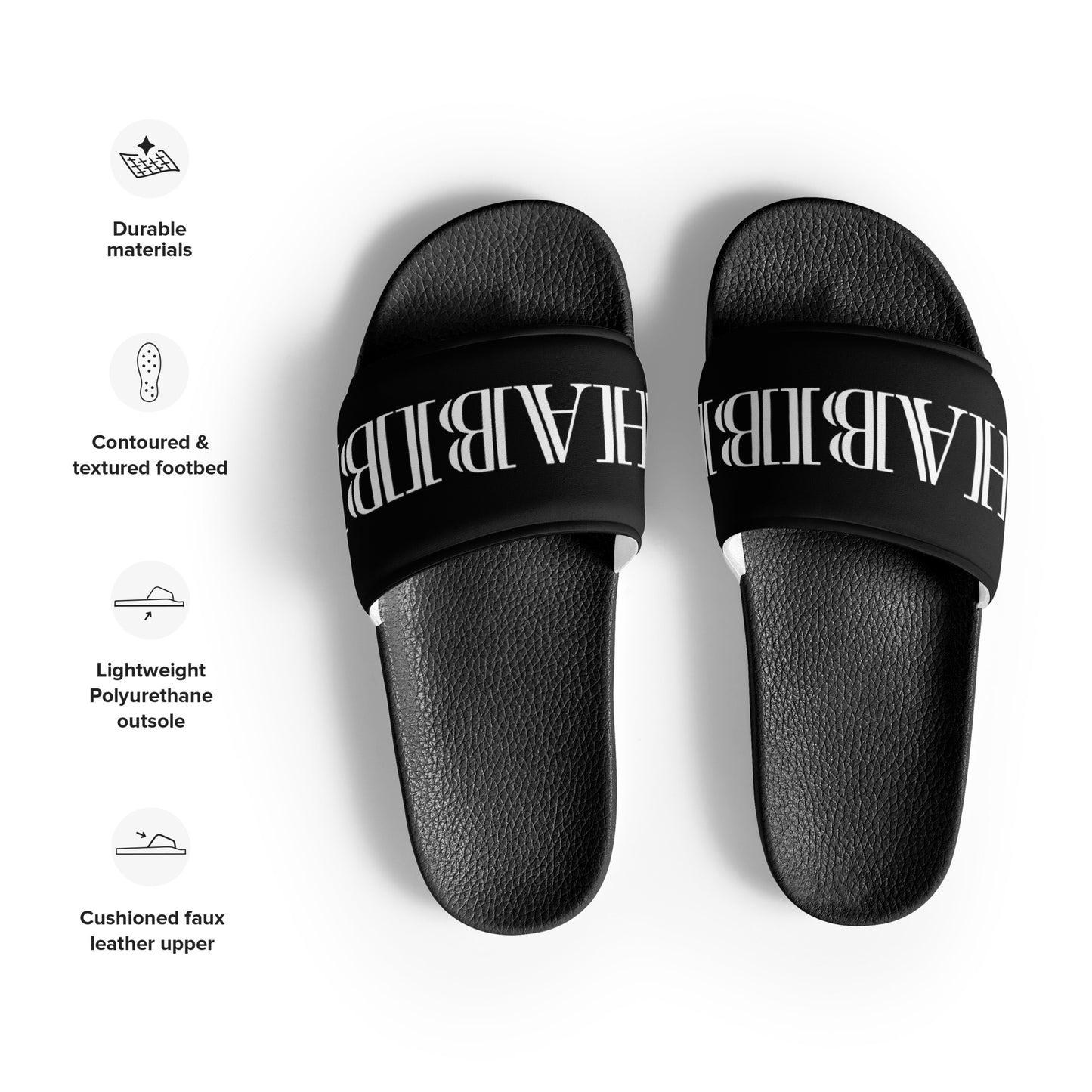 HABIBI- WELCOME TO DUBAI! Men’s slides