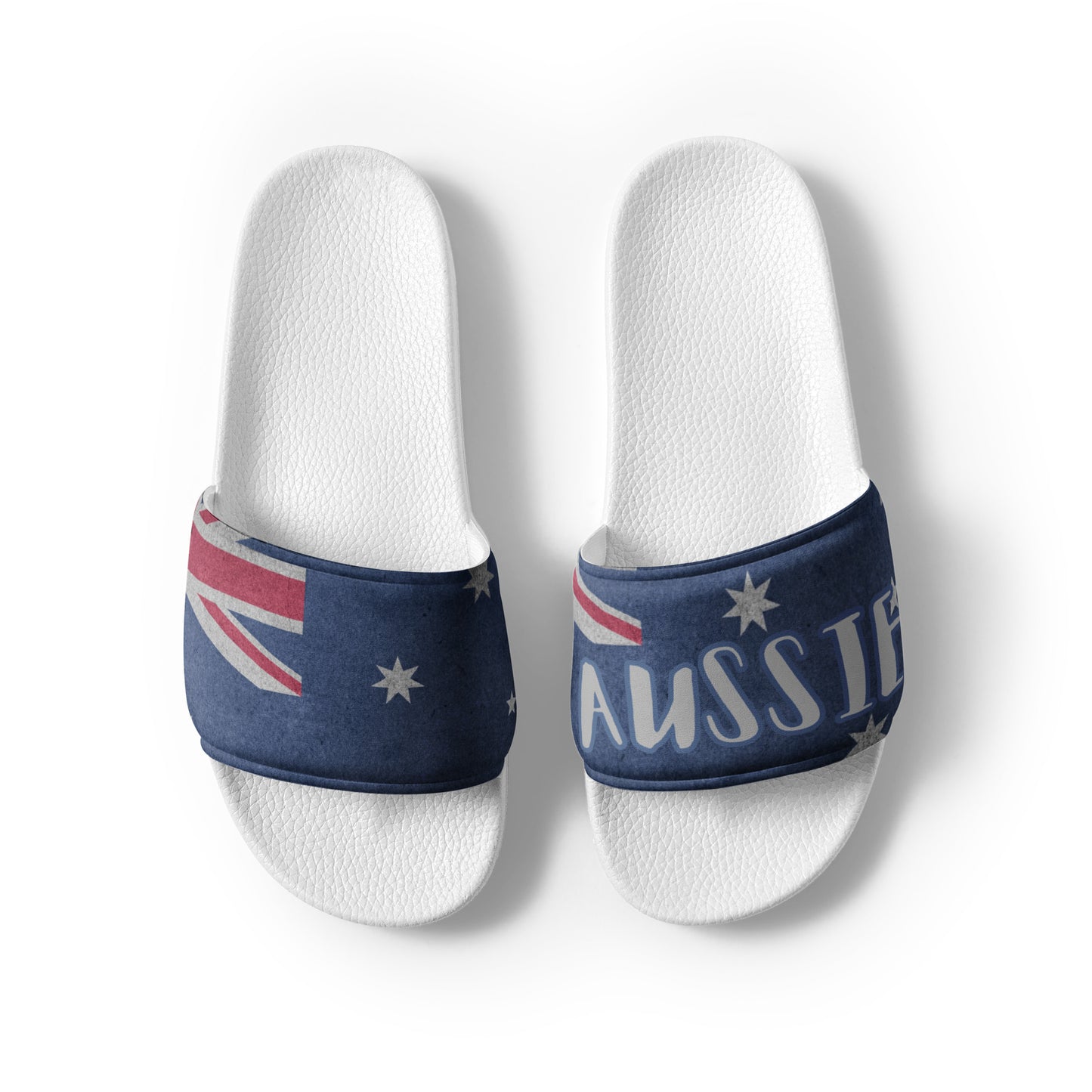 AUSSIE FOR THE YACHT OR BY THE POOL OR BEACH Men’s slides