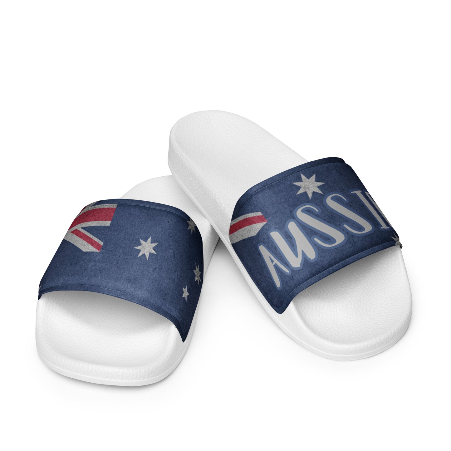 AUSSIE FOR THE YACHT OR BY THE POOL OR BEACH Men’s slides