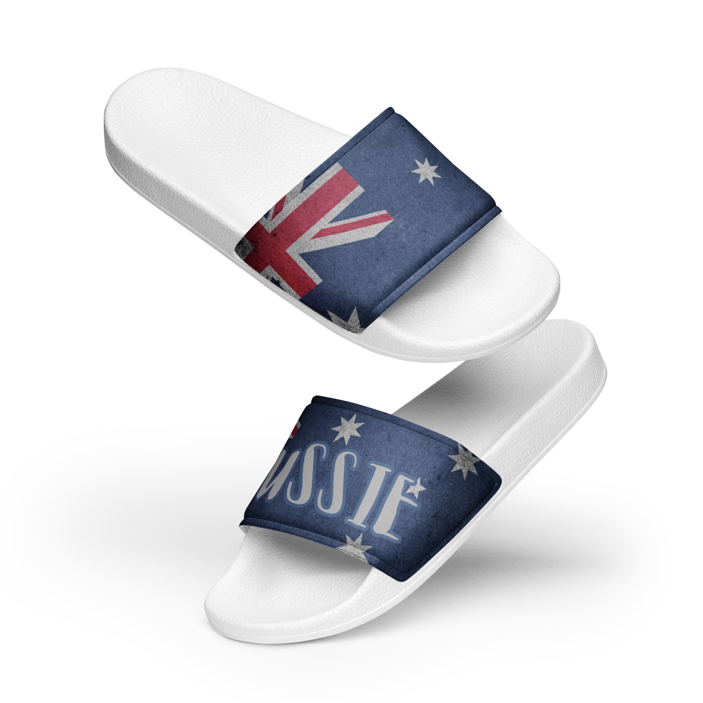 AUSSIE FOR THE YACHT OR BY THE POOL OR BEACH Men’s slides