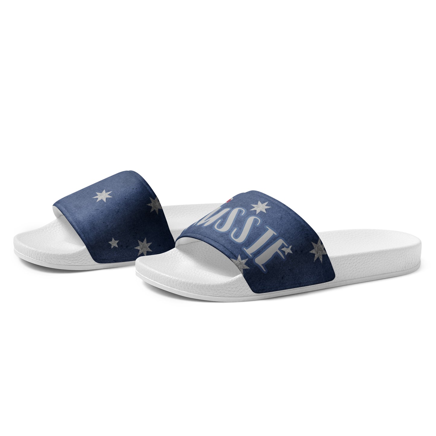 AUSSIE FOR THE YACHT OR BY THE POOL OR BEACH Men’s slides