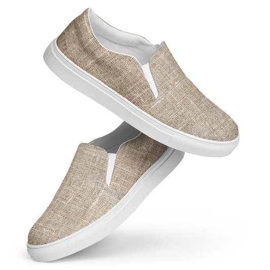 HAWAII LINEN DESIGN VACATION Men’s slip-on canvas shoes (CHECK DESCRIPTION IF THIS IS AVAILABLE IN YOUR AREA)